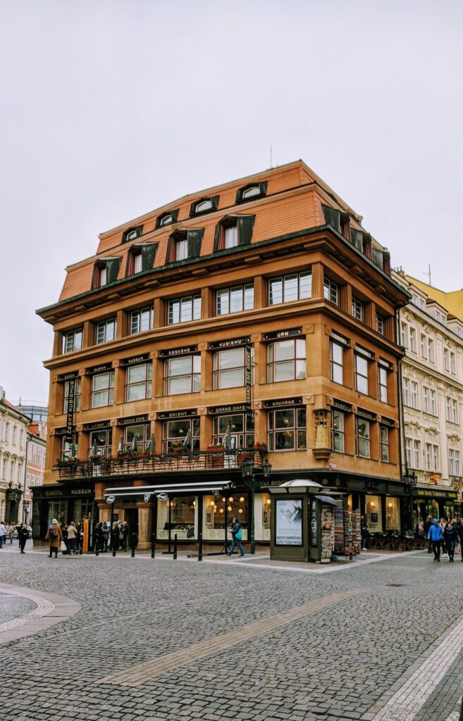 The first cubist house in Prague