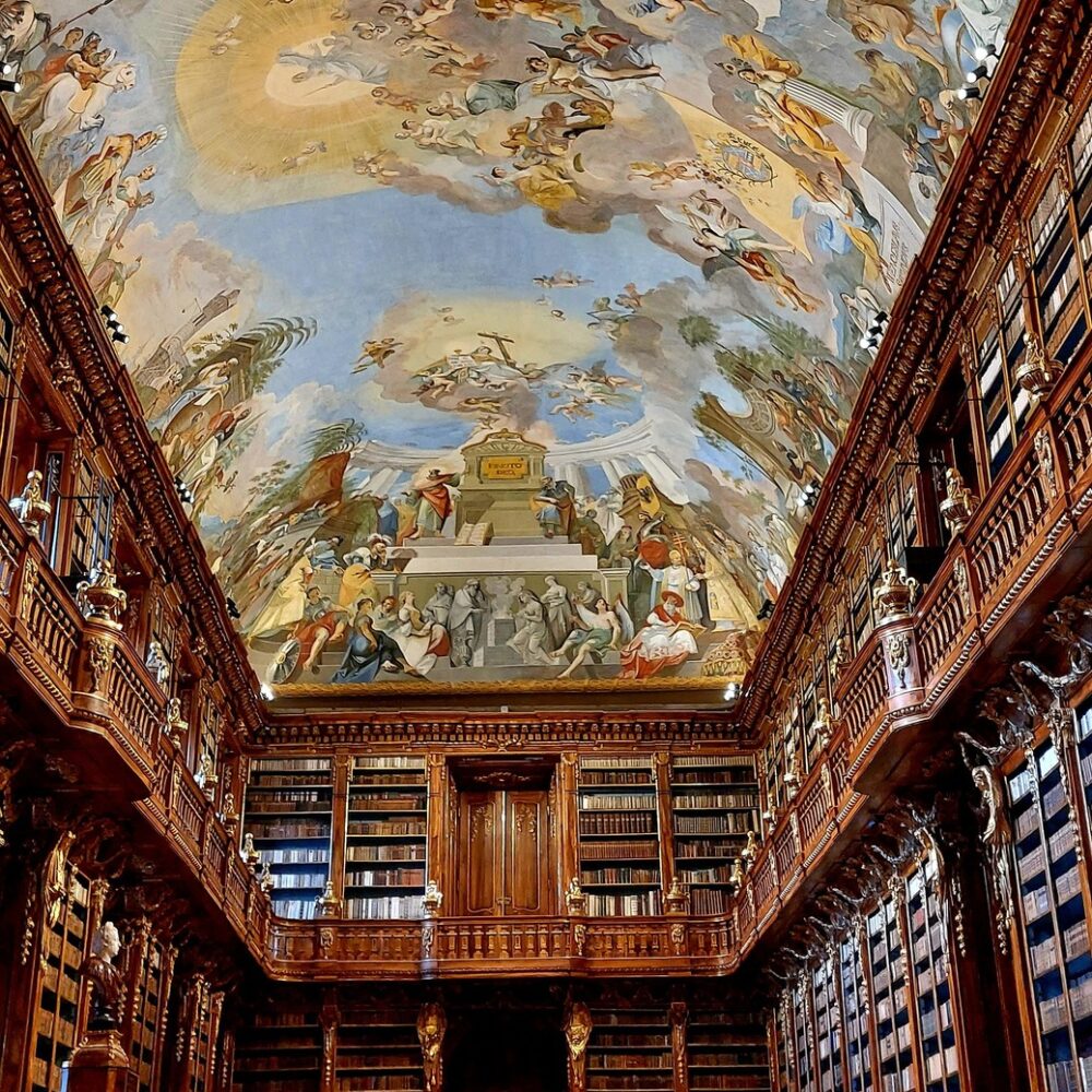 Strahov library- amazing philosophical hall